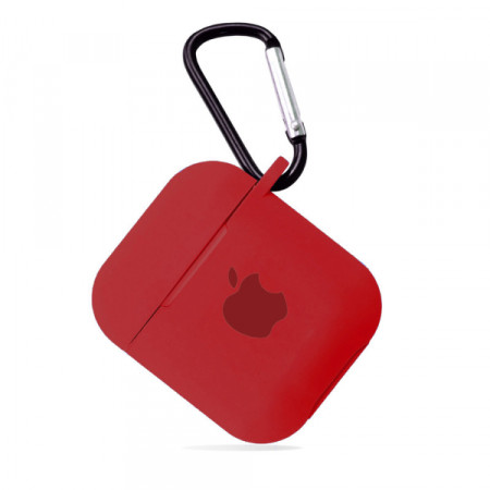 Чехол для AirPods Silicon Red