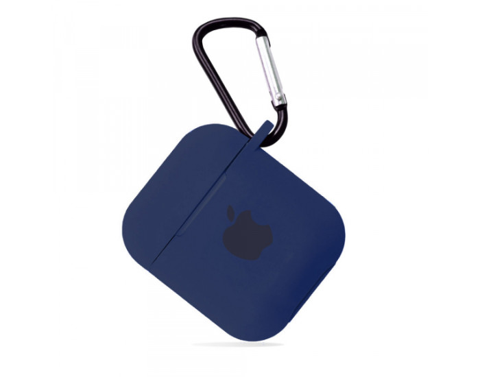 Чехол для AirPods Silicon Cobalt