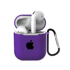 Чехол для AirPods Silicon Purple