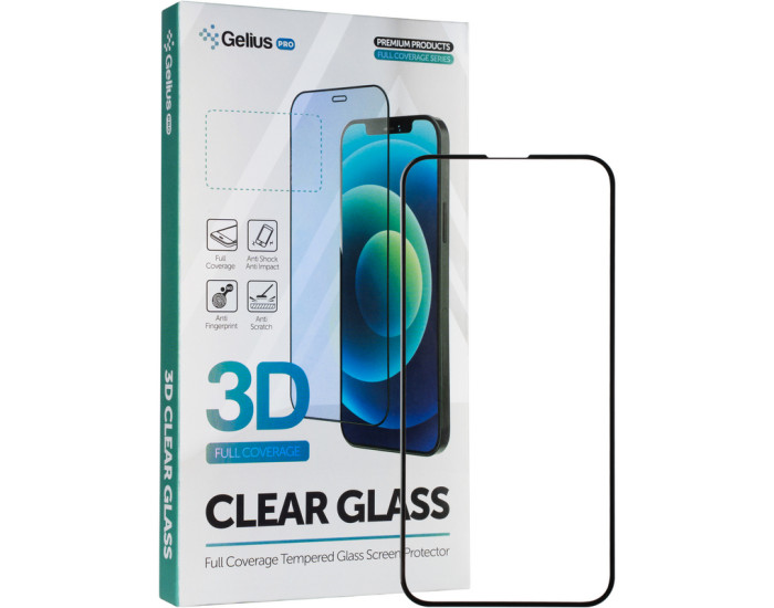 Захисне Скло Gelius Pro 3D iPhone 13 Mini, Black