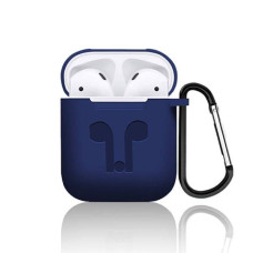 Чехол для AirPods Silicon Midnight Blue