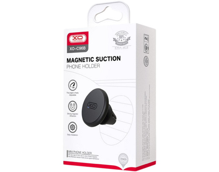 Автодержатель в дефлектор XO C96B Air Outlet (Черный / Black)