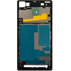 Рамка крепления дисплея Sony C6902 L39h Xperia Z1, C6903 Xperia Z1, C6906 Xperia Z1, C6943 Xperia Z1, черная