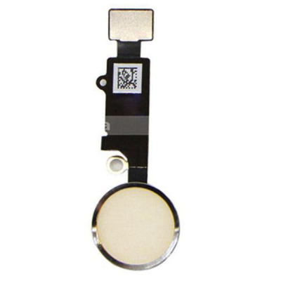 Шлейф для iPhone 7, iPhone 7 Plus, кнопки меню, золотий