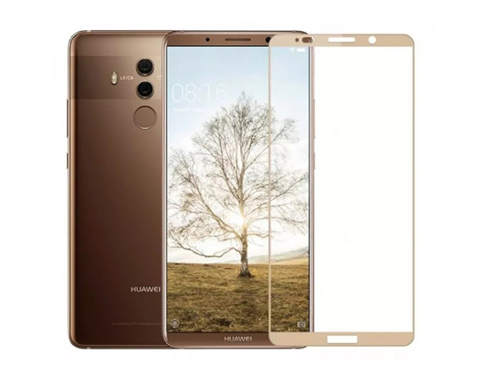 Защитное cтекло Huawei Y7 2018/ Y7 Prime 2018, 3D Gold