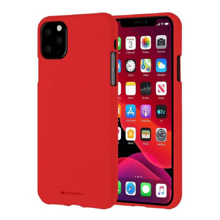 Чехол-силикон Mercury Peach Garden iPhone 11 Pro Red