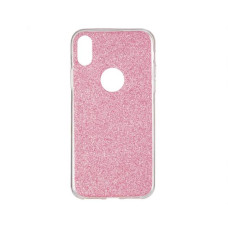Чехол-силикон Remax Glitter iPhone X Pink