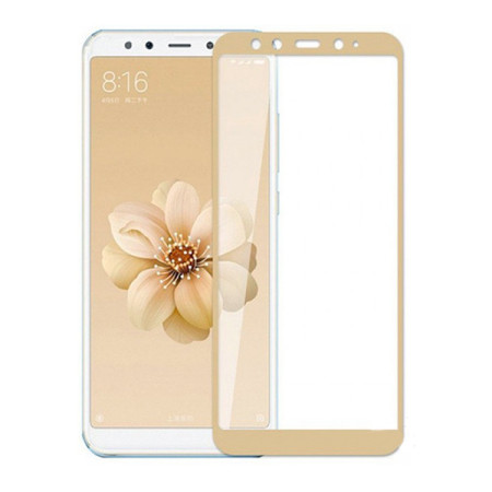 Защитное стекло Meizu M5C 3D Gold (Класс А)