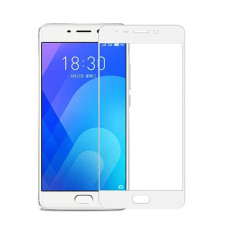 Защитное стекло Samsung A605 A6 Plus - 2018, 3D White