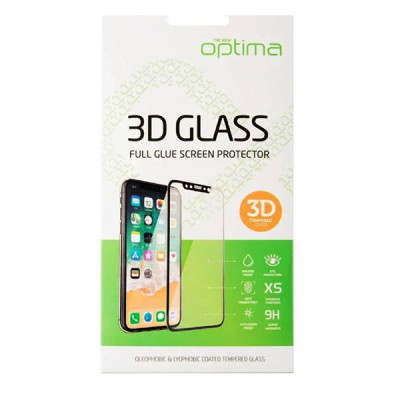 Защитное стекло Optima Samsung A605 A6 Plus - 2018 3D White