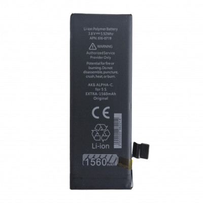 Аккумулятор ALPHA-C Extra iPhone 5S, 1560 mAh