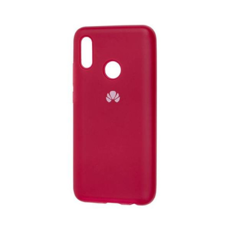 Чехол-силикон оригинал 99% Soft Matte Huawei P Smart 2019 Rose Red