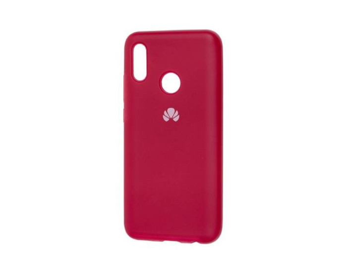 Чехол-силикон оригинал 99% Soft Matte Huawei P Smart 2019 Rose Red