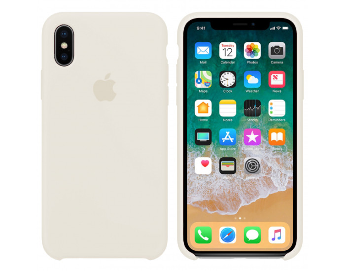 Чехол-силикон оригинал Soft Matte iPhone 7 /8 /SE2, White