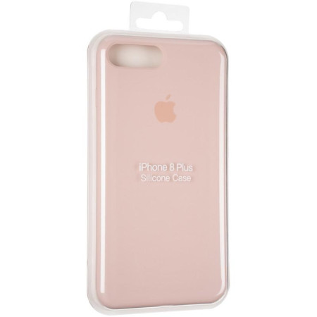 Чехол-силикон оригинал Full Cover Soft Matte iPhone 7 Plus / 8 Plus Pink Sand (Класс B)
