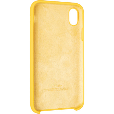 Чохол-силікон оригінал Soft Matte iPhone 7 Plus / 8 Plus Yellow