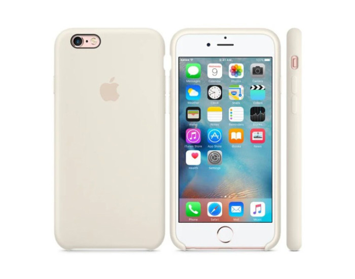 Чехол-силикон оригинал Soft Matte iPhone 7  /8 /SE2, Antique white