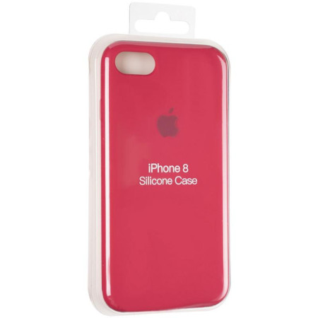Чехол-силикон оригинал Full Cover Soft Matte iPhone 7 / 8 Garnet