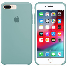 Чехол-силикон оригинал Soft Matte iPhone 7 Plus / 8 Plus Sea Blue