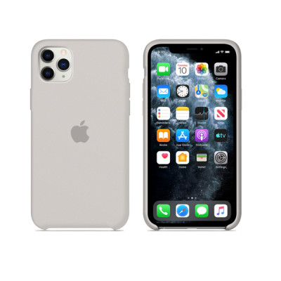 Чехол-силикон оригинал Soft Matte iPhone 7  / 8 / SE2 Stone