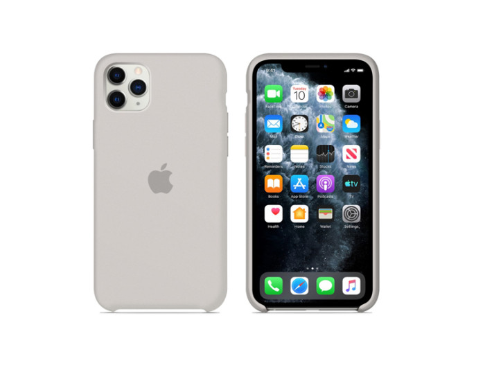 Чехол-силикон оригинал Soft Matte iPhone 7  /8 /SE2, Stone