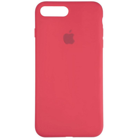 Чехол-силикон оригинал Full Cover Soft Matte iPhone 7 Plus / 8 Plus Garnet