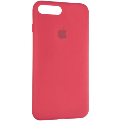 Чохол-силікон оригінал Full Cover Soft Matte iPhone 7 Plus / 8 Plus Garnet