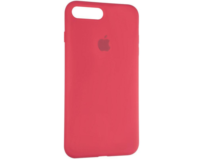 Чехол-силикон оригинал Full Cover Soft Matte iPhone 7 Plus /8 Plus, Garnet