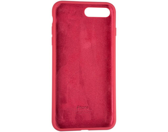 Чехол-силикон оригинал Full Cover Soft Matte iPhone 7 Plus /8 Plus, Garnet
