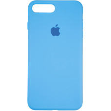 Чехол-силикон оригинал Full Cover Soft Matte iPhone 7 Plus / 8 Plus Marine Blue