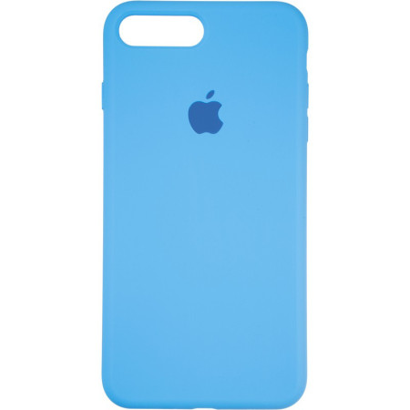 Чехол-силикон оригинал Full Cover Soft Matte iPhone 7 Plus / 8 Plus Marine Blue