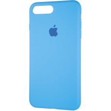 Чехол-силикон оригинал Full Cover Soft Matte iPhone 7 Plus /8 Plus, Marine blue