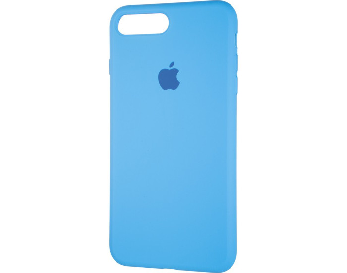 Чехол-силикон оригинал Full Cover Soft Matte iPhone 7 Plus /8 Plus, Marine blue
