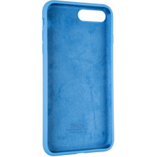 Чехол-силикон оригинал Full Cover Soft Matte iPhone 7 Plus /8 Plus, Marine blue