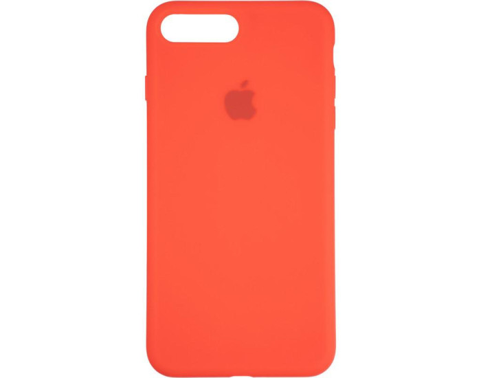Чехол-силикон оригинал Full Cover Soft Matte iPhone 7 Plus /8 Plus, Red