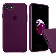 Чехол-силикон оригинал Full Cover Soft Matte iPhone 7 Plus / 8 Plus Marsala