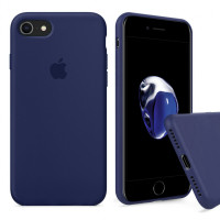 Чохол-силікон оригінал Soft Matte iPhone SE2 Blue