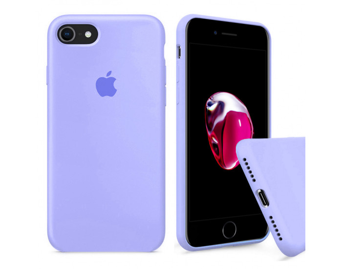 Чехол-силикон оригинал Soft Matte iPhone 7 /8 /SE2, Lavander