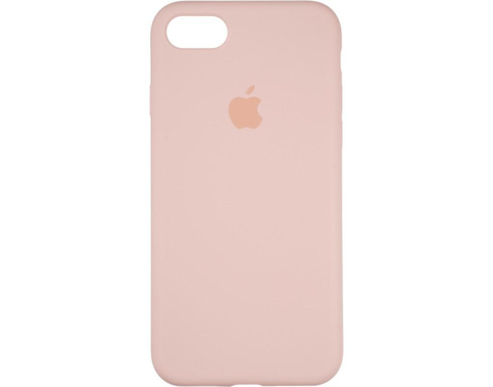 Чехол-силикон оригинал Full Cover Soft Matte iPhone 7 /8 /SE2, Pink sand