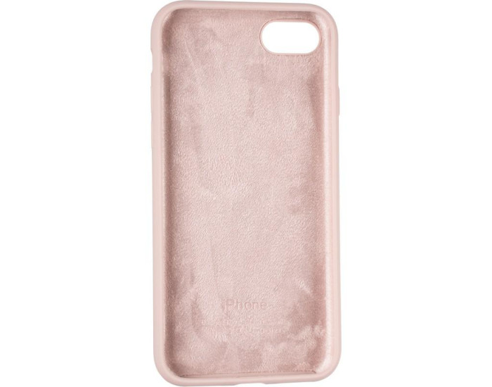 Чехол-силикон оригинал Full Cover Soft Matte iPhone 7 /8 /SE2, Pink sand