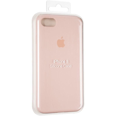 Чехол-силикон оригинал Full Cover Soft Matte iPhone 7 / 8 Pink Sand