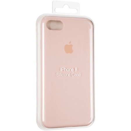 Чехол-силикон оригинал Full Cover Soft Matte iPhone 7 / 8 Pink Sand (Класс B)