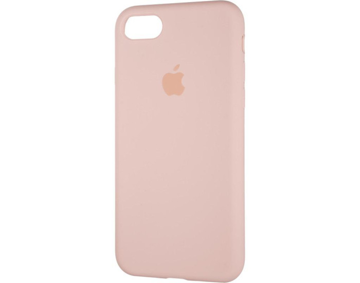 Чехол-силикон оригинал Full Cover Soft Matte iPhone 7 /8 /SE2, Pink sand