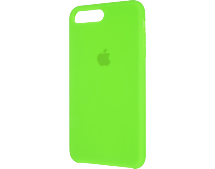 Чехол-силикон оригинал Soft Matte iPhone 7 Plus /8 Plus, Shine green