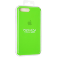 Чехол-силикон оригинал Soft Matte iPhone 7 Plus /8 Plus, Shine green