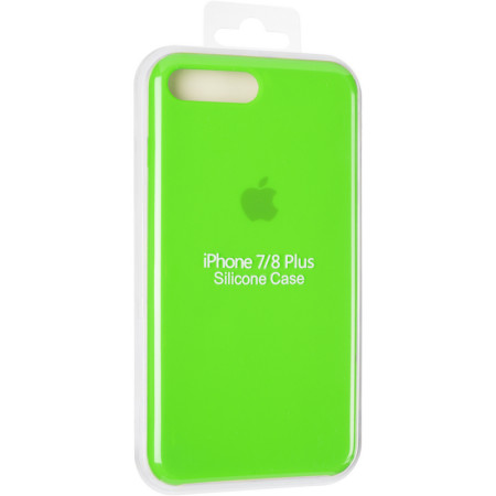 Чехол-силикон оригинал Soft Matte iPhone 7 Plus / 8 Plus Shine Green