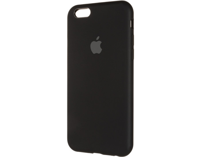 Чехол-силикон оригинал Soft Matte iPhone 6 / 6S Black