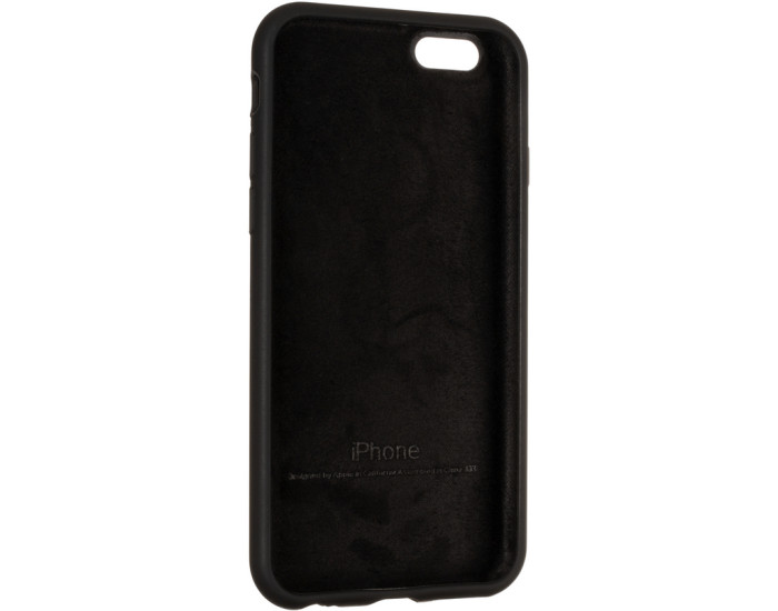 Чехол-силикон оригинал Soft Matte iPhone 6 / 6S Black