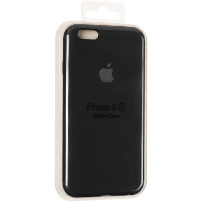 Чехол-силикон оригинал Soft Matte iPhone 6 / 6S Black
