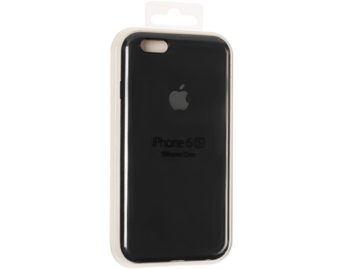 Чехол-силикон оригинал Soft Matte iPhone 6 / 6S Black